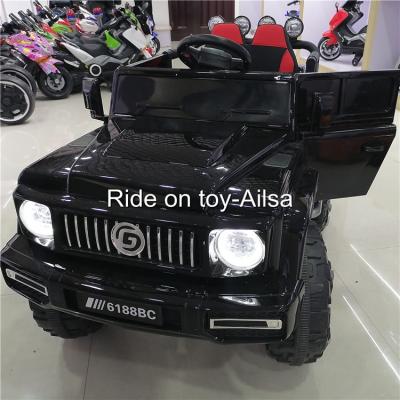 Китай Double Open Doors Kids Drive Battery Operated Electric Toys Plastic Ride On SUV Car 12v Made In China продается