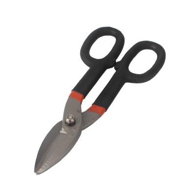 China The straight model of tinman's flat iron scissors sheet metal decoration/household cutting of the American kind of cutter cuts Tin Sheet Cutter with a scissor for sale