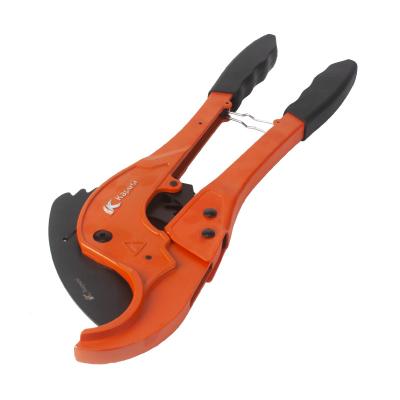 China Kapusi Diameter 75mm Aluminum Alloy Long Handle 75PPR PU PPE PVC Pipe Cutter Kapusi Max Cut Pipe Cutter for sale