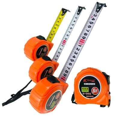 China De Measureme Kapusi Double Brake Tool Tape Measure Tape Measure 3m/5m/7.5m Stainless Steel Steel for sale