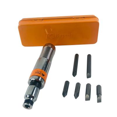 China Type Screws Kapusi Industrial Grade 7 Piece Impact Driver Set, Impact Driver and Hammer Tool for sale