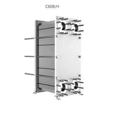 China ISO9001 Stainless Steel Plate Heat Exchanger In Food Industry Salt Production C608 for sale