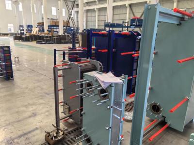 중국 Gasketed Plate Heat Exchanger with Rubber Gaskets Compact Design Stainless Steel Plates 판매용