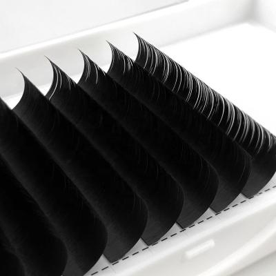 China Wholesale OEM Premade Fan YY Eyelash Extension YY Shape Natural Long Lashes Grafting Soft Light Volume Eyelashes for sale