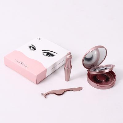 China Long New Best Eye Lashes Eyeliner Lashes Natural Waterproof Magnetic Liquid 3d Eyelash False Eyelash for sale