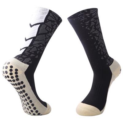 China Sporty High Quality men custom football grip socks soccer grip socks custom for sale