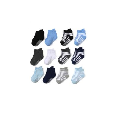 China Sporty Zhuji Baby and toddler non-slip grip ankle socks manufacturer for sale