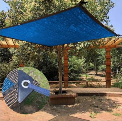 China Durable Blue 90% - 6.5*10ft Greenhouse Pool Shade High Rate Blue Shade Cloth Shade for sale