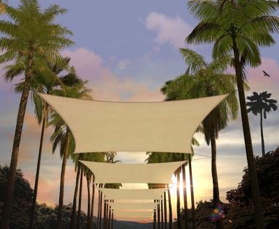 China Outdoor Waterproof Sun Shade Sail Canopy 10*10ft Oxford Canopy Cover 95% Anti-UV Sun Shade Sails for sale