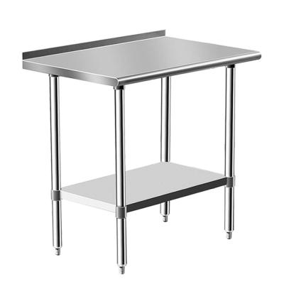 China Stainless steel or custom stainless steel table for prep and work 24 x 30 inches for sale