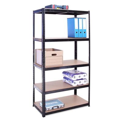 China Corrosion Protection Light Duty Warehouse Racks Slot Angle Shelves Storage Racking for sale