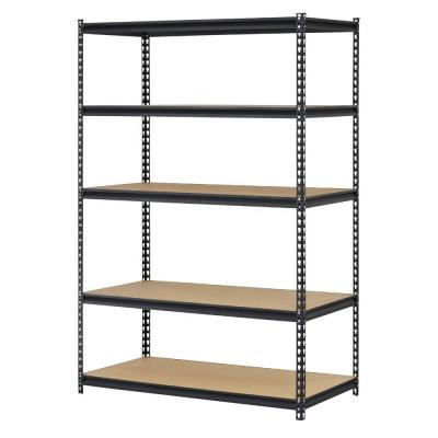 China Corrosion Protection 300Kg Capacity Rivet Z Beam PB Shelf Rivet Shelving Storage Unit for sale