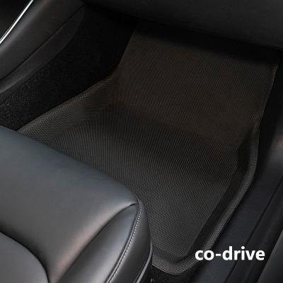 China Anti-skidding.clean waterproof 3D molded pad floor mats for tesla model 3 accessories for sale