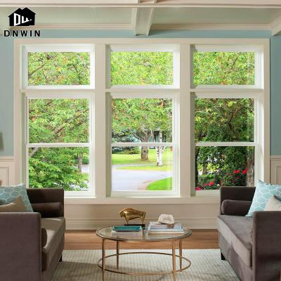 China New Design Modern Style Aluminum Single Glazed Double Sliding Hung Window for sale