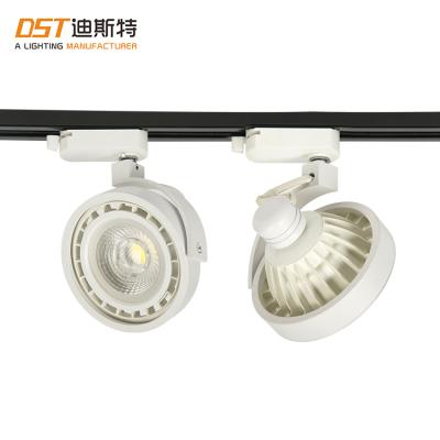 China Modern DST Lighting Focus Lamp Spot Light Fixtures Surface Mounted Adjustable Spotlights AR111 LED Track Light for sale