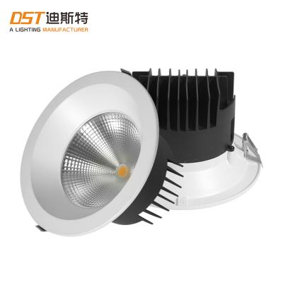 China Good Quality Modern Living Room Bedroom Round Aluminum Wall Recessed Ceiling COB LED Spot Light Indoor for sale