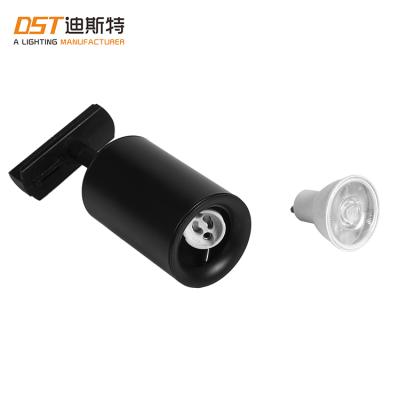 China Modern Aluminum Spotlight For Hotel Lamp Home Outdoor Black GU10 Ceiling Mounted Rotating LED Spot Light for sale