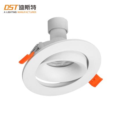 China China Supplier Round 5w 10w 15w Modern Ceiling Downlight Recessed Spot Light Aluminum GU10 Spotlight for sale