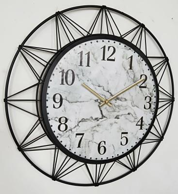 China Creative Modern New Style Hot Selling Fancy Around The Numbers Simple Nordic Arabic Wall Clock Home Decoration for sale