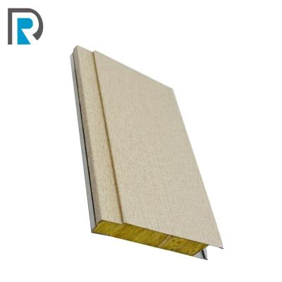 China Boat Marine Luanching 10mm Rock Wool Sandwich Panel And Sandwich Panel for sale