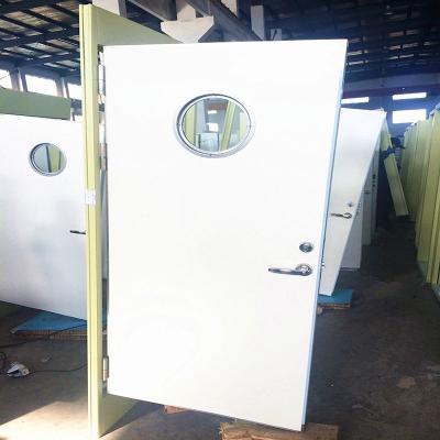 China A60steel Marine Fireproof Rock Wool Door With Grille And Fan Door Closer for sale