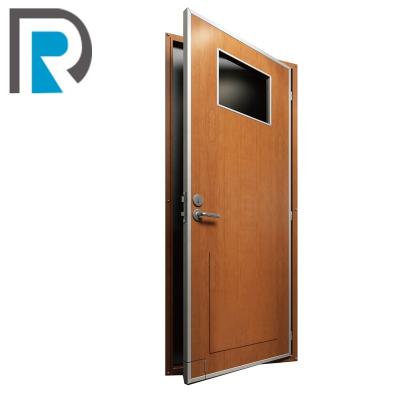 China Fireproof Swing Door For Ship And Rock Wool Sandwich Door 40mm for sale