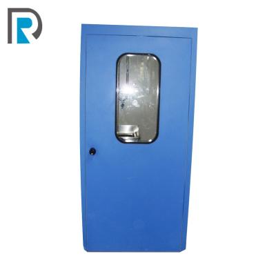 China Swing newest interior single swing cleanroom door for chemistry lab for sale