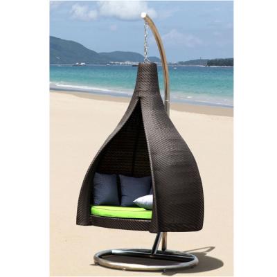 China Beautiful Outdoor Furniture Hanging Ceiling Swing Egg Chair For Garden for sale