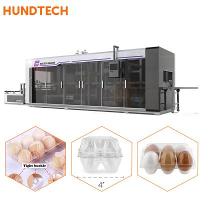 China Tiro/minuto del equipo 35 de Tray Making Machine Vacuum Forming del huevo de los PP picosegundo en venta