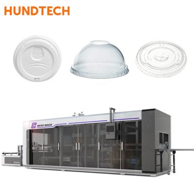 China High Efficiency Plastic Thermoforming Machine Disposable Cup Lid for sale