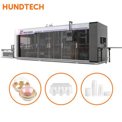 China Máquina industrial de 2KW Thermoforming para los envases del envase de plástico del hogar en venta