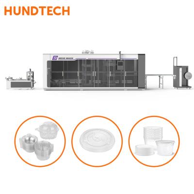 중국 PVC 11T 산업적 열성형 기계 세미 오토매틱 120KW 판매용