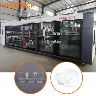 China Blase, die industrielles Thermoforming-Maschine 198KW PVC APET verpackt zu verkaufen