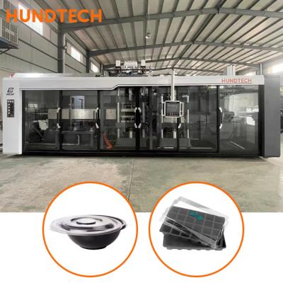 Chine machine industrielle de Thermoforming de profondeur de 120mm pour la fabrication de couvercles de bol de nouille instantanée à vendre