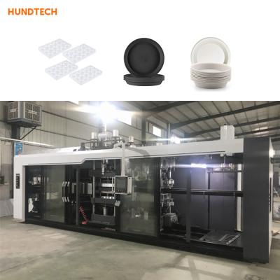 Chine productivité de matière plastique Tray Making Machine Multistation High du moteur 3kw servo à vendre