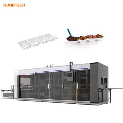 China 120mm drei Stations-Tray Forming Machine-HÜFTEN staubsaugen die Formung der Maschine zu verkaufen