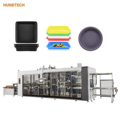 Cina Servo dell'attrezzatura 7.5KW di Tray Forming Machine Vacuum Thermoforming dell'uovo di Eco in vendita