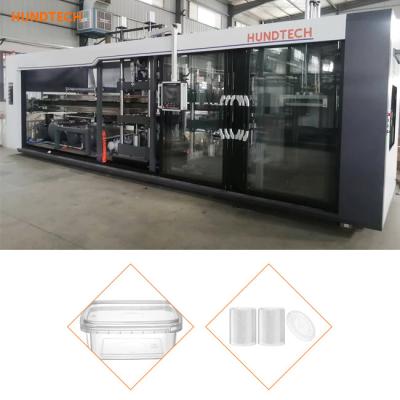 Chine Couvercle de alimentation servo de tasse de crème glacée 3KW formant la machine Thermoforming à vendre