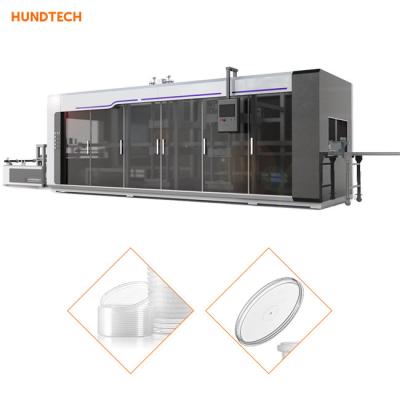 China Plc-Eiscreme-Schalen-Deckel, der Maschinen-Milch-Schalen-Deckel Thermoforming-Organisation bildet zu verkaufen