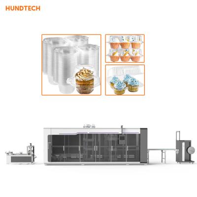 China Automatic PVC Cafes Cake Box Making Machine Mold Cutting 2.3m for sale