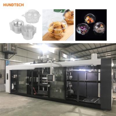 China fabricação de Thermoforming da máquina da cartonagem do bolo de chocolate da profundidade de 720mm à venda