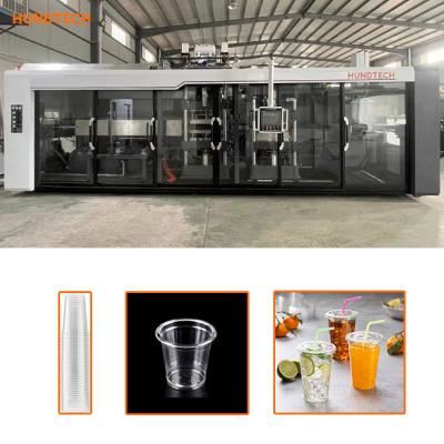 China El PLC Thermoforming plástico de las tazas de café trabaja a máquina la maquinaria de Thermoforming en venta