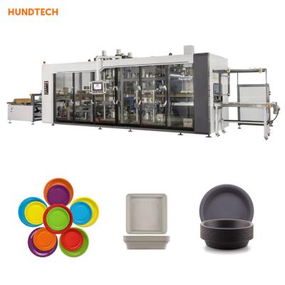 China Schulmahlzeit-Wegwerfplatten bearbeiten hydraulische Thermoforming-Maschinerie maschinell zu verkaufen