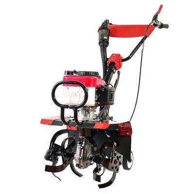 China Building Material Shops Farming Equipment Agricultural 4 Stroke 149CC Hand Push Rotary Gasoline Hoe Front Tine Cultivator Paddy Field Tiller for sale