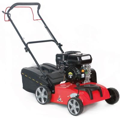 China Gasoline Scarifier Aerator CE Loncin Motor 4 Stroke 196Cc 2 In 1 Garden Yard Gasoline Scarifier Aerator With 38Cm Working Width for sale