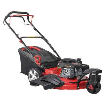 China 4-Stroke JIESHI Brand 19Inch 4 Stroke 139Cc Self Propelled Gasoline Commercial Walk Behind Wheeled Lawn Mower for sale