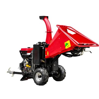 China Pull/ Electric Powerful 4 Stroke 740CC Electric Start Perol Gas Auto Feed Shredder Wood Chipper for sale