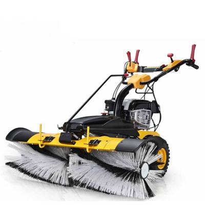 China Hotels 4 Stroke 196CC Gas Powered Outdoor Garden Park Street Sweeper With 100CM Working Width for sale