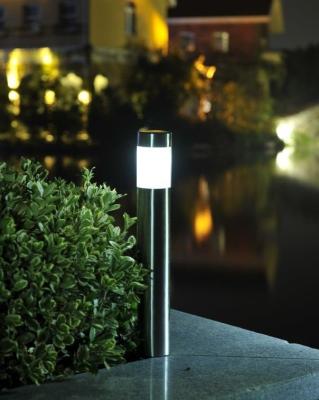 China Outdoor Solar Garden Stainless Steel Path Light For Park Home Garden for sale