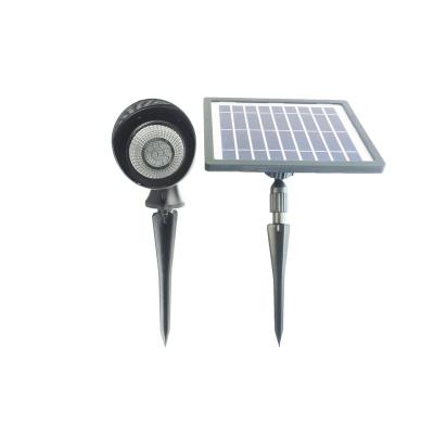 China New Lights 5 RGB Residential Solar Spot Light Outdoor Garden Patio Fencing Decks Path For Sale for sale